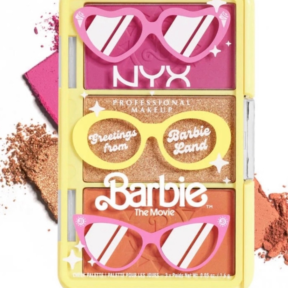 NEW NYX BARBIE Mini Cheek Pallete